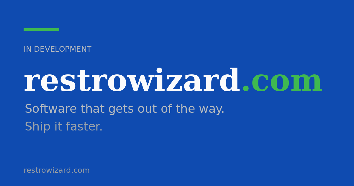 Link preview image for restrowizard.com
